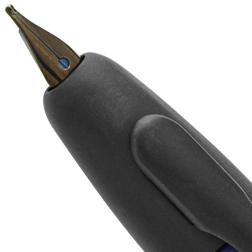 Pilot Capless Black Accent Fountain Pen Matte Blue Barrel Fine Nib – view 5