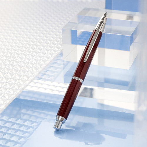 Pilot Capless Decimo Fountain Pen Red Barrel Fine Nib – view 2
