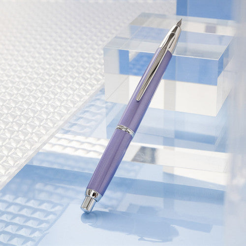 Pilot Capless Decimo Fountain Pen Violet Barrel Fine Nib – view 2