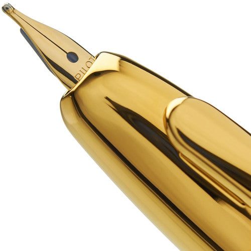 Pilot Capless Gold Accent Fountain Pen Red Barrel Fine Nib – view 4