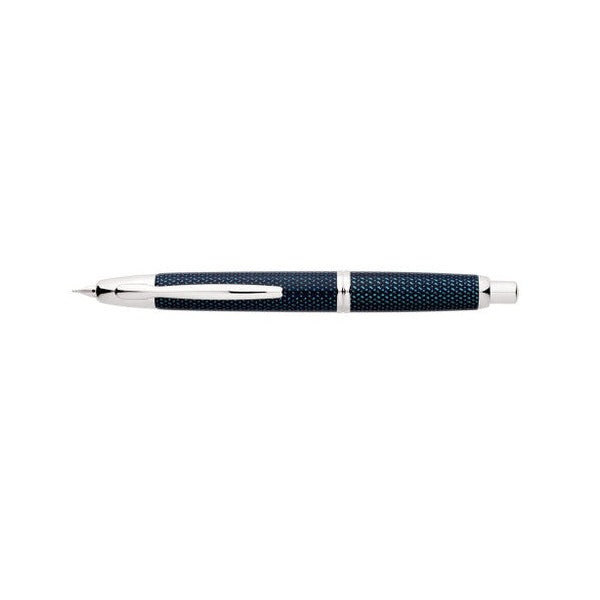 Pilot Capless Splash Fountain Pen Blue Barrel Fine Nib