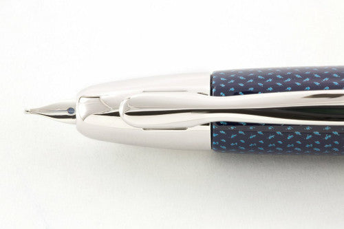 Pilot Capless Splash Fountain Pen Blue Barrel Fine Nib – view 3