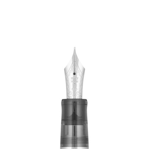 Pilot Custom 74 Fountain Pen Clear Barrel Medium Nib – view 2