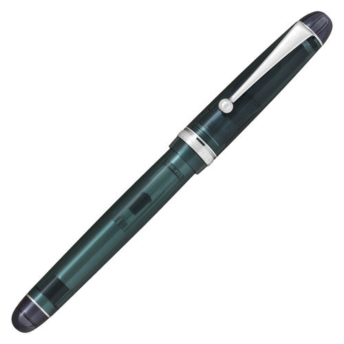 Pilot Custom 74 Fountain Pen Forest Green Barrel Fine Nib