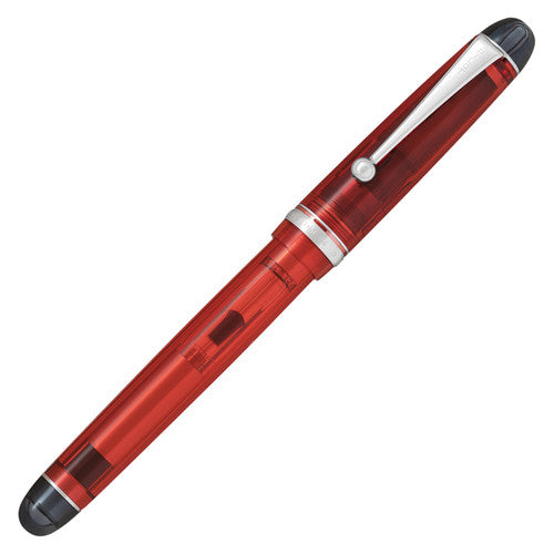 Pilot Custom 74 Fountain Pen Red Barrel Medium Nib