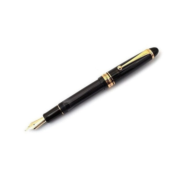 Pilot Custom 823 Fountain Pen Black Barrel 14K Gold Broad Nib