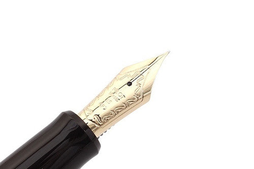 Pilot Custom 823 Fountain Pen Brown Barrel 14K Gold Fine Nib – view 3