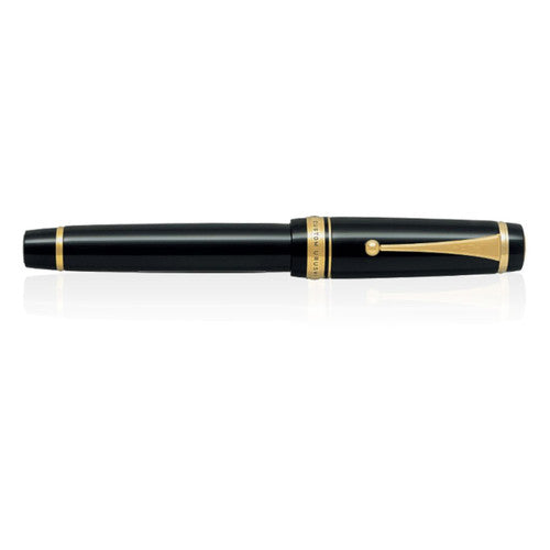 Pilot Custom Urushi Fountain Pen Black Barrel Broad Nib – view 2