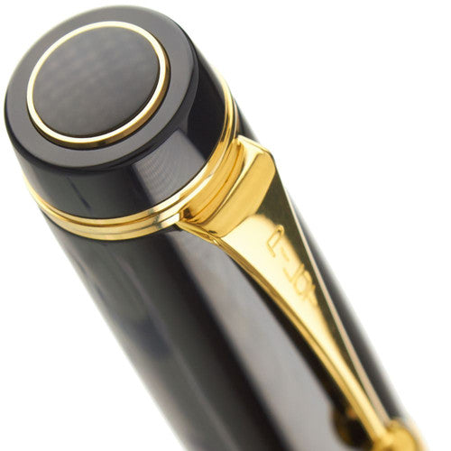 Pilot Custom Urushi Fountain Pen Black Barrel Fine Medium Nib – view 4