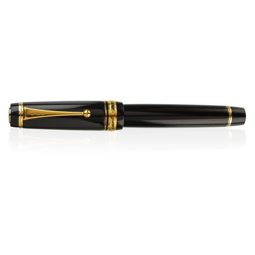 Pilot Custom Urushi Fountain Pen Black Barrel Medium Nib – view 2