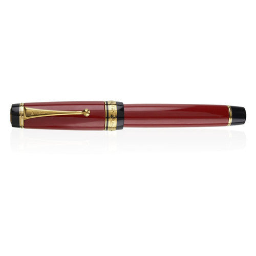Pilot Custom Urushi Fountain Pen Red Barrel Medium Nib – view 2