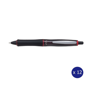 Pilot Dr Grip Retractable Ballpoint Pen Medium 1.0mm Full Black Box of 12