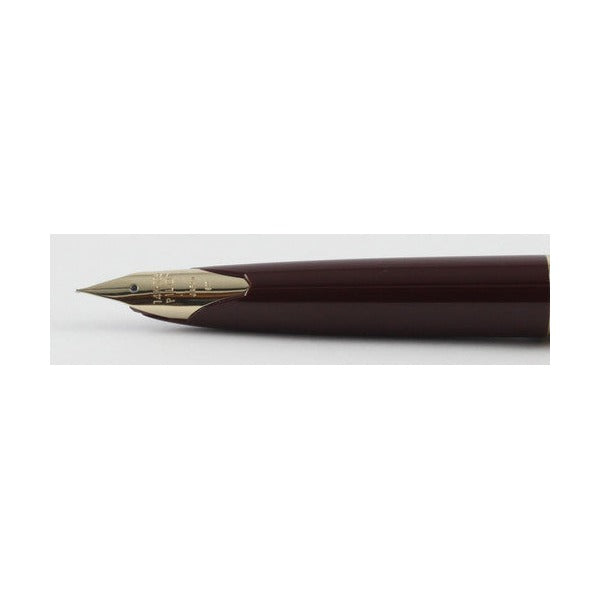 Pilot E95S Fountain Pen Deep Red 14K Gold Medium Nib – view 4