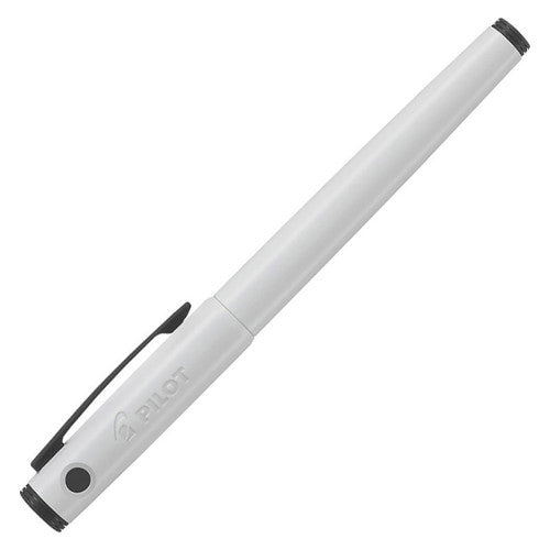 Pilot Explorer Fountain Pen Gloss White Barrel Fine Nib – view 2