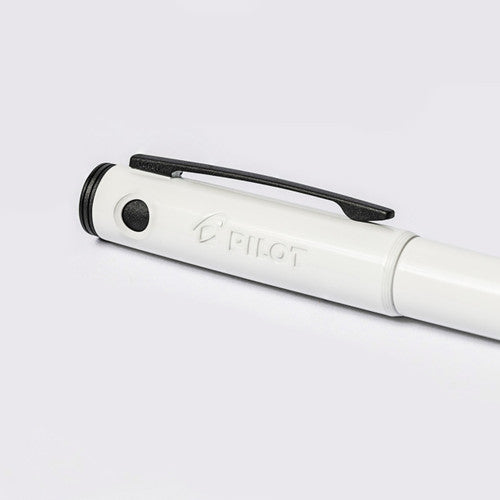 Pilot Explorer Fountain Pen Gloss White Barrel Fine Nib – view 3