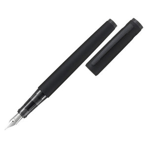 Pilot Explorer Fountain Pen Matte Black Barrel Medium Nib