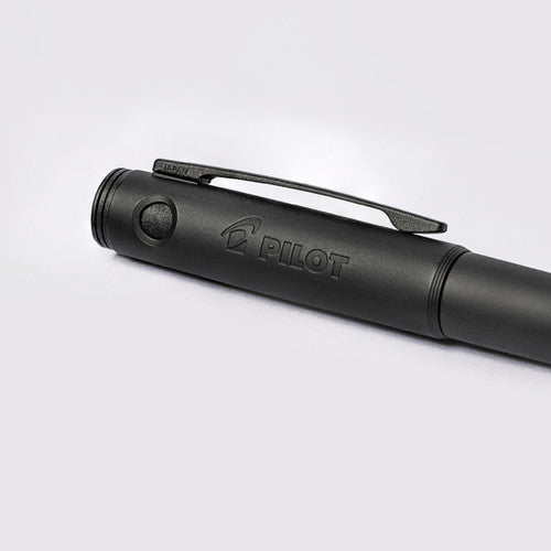 Pilot Explorer Fountain Pen Matte Black Barrel Medium Nib – view 3