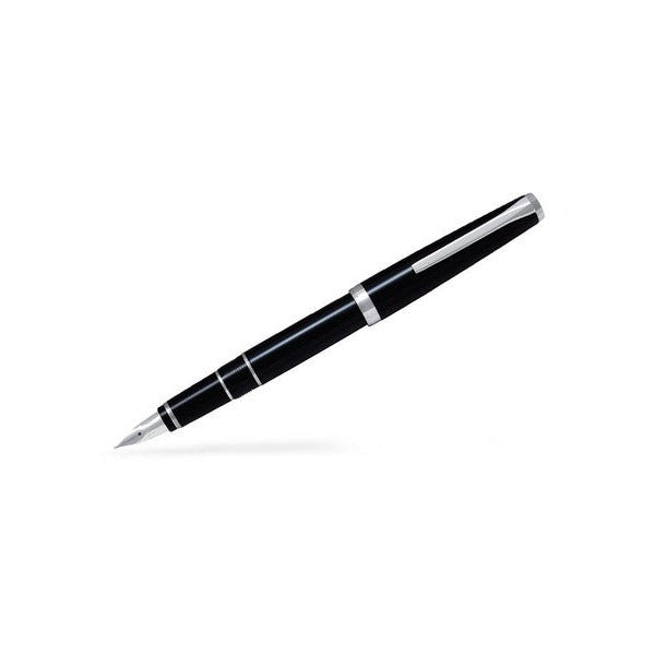 Pilot Falcon Fountain Pen Black Barrel Soft Medium Nib