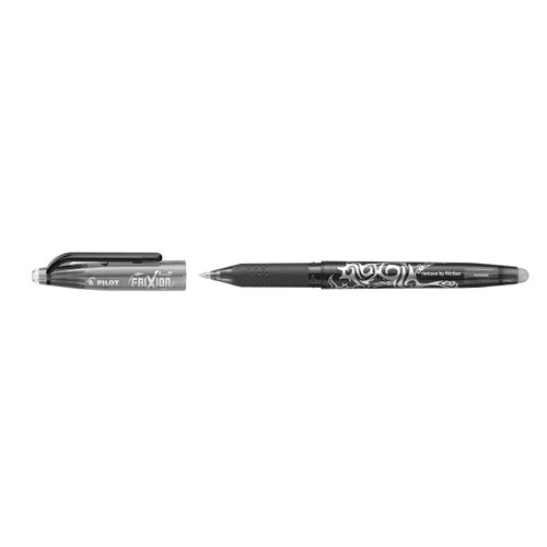 Pilot FriXion Ball Erasable Rollerball Gel Pen Extra Fine Black Box of 12