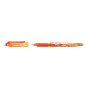 Pilot FriXion Ball Erasable Rollerball Gel Pen Extra Fine Orange Box of 12