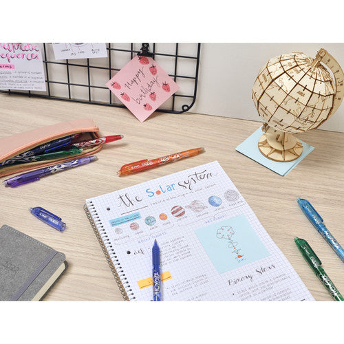 Pilot FriXion Ball Erasable Rollerball Gel Pen Extra Fine Pink Box of 12 – view 5