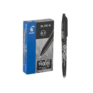 Pilot FriXion Ball Erasable Rollerball Gel Pen Fine Black Box of 12