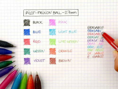 Pilot FriXion Ball Erasable Rollerball Gel Pen Fine Light Green Box of 12 – view 3