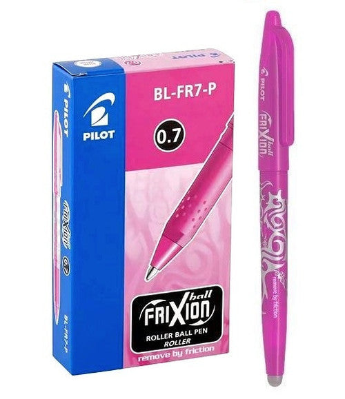 Pilot FriXion Ball Erasable Rollerball Gel Pen Fine Pink Box of 12