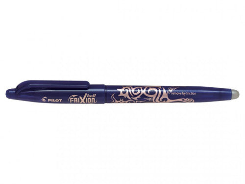 Pilot FriXion Ball Erasable Rollerball Gel Pen Medium Blue Box of 12