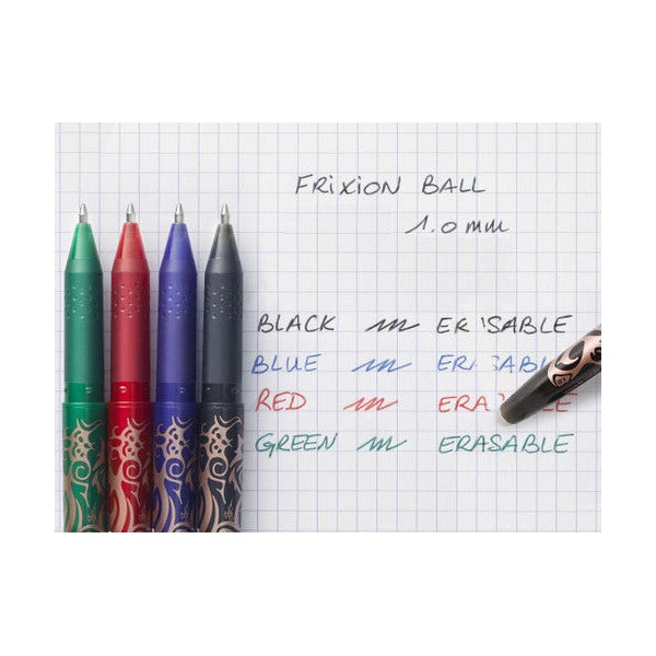 Pilot FriXion Ball Erasable Rollerball Gel Pen Medium Blue Box of 12 – view 2