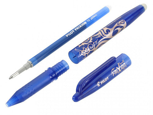 Pilot FriXion Ball Erasable Rollerball Gel Pen Medium Blue Box of 12 – view 3