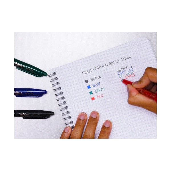 Pilot FriXion Ball Erasable Rollerball Gel Pen Medium Blue Box of 12 – view 5