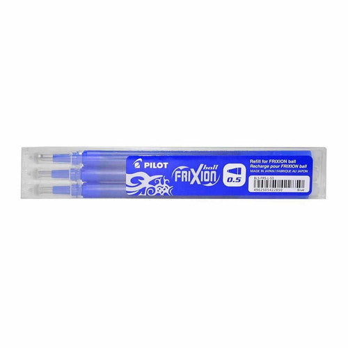 Pilot FriXion Ball Refill 0.5mm Blue Pack of 3