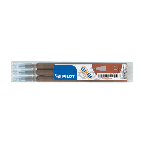 Pilot FriXion Ball Refill 0.7mm Brown Pack of 3