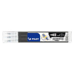 Pilot FriXion Ball Refill 1.0mm Black Pack of 3