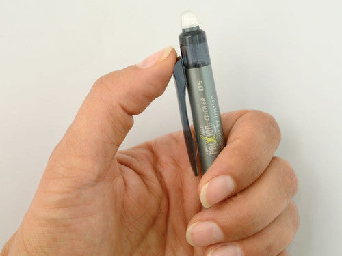 Pilot FriXion Clicker Erasable Retractable Gel Pen Extra Fine Green Box of 12 – view 4