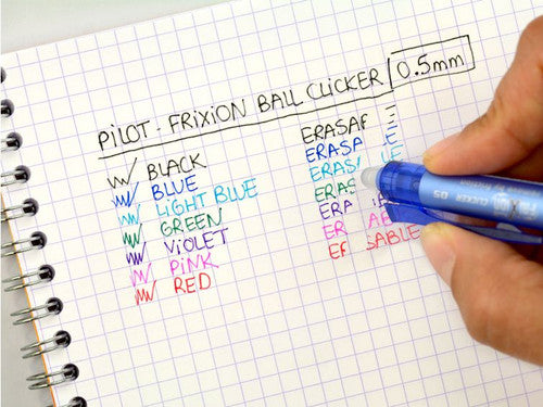 Pilot FriXion Clicker Erasable Retractable Gel Pen Extra Fine Red Box of 12 – view 5
