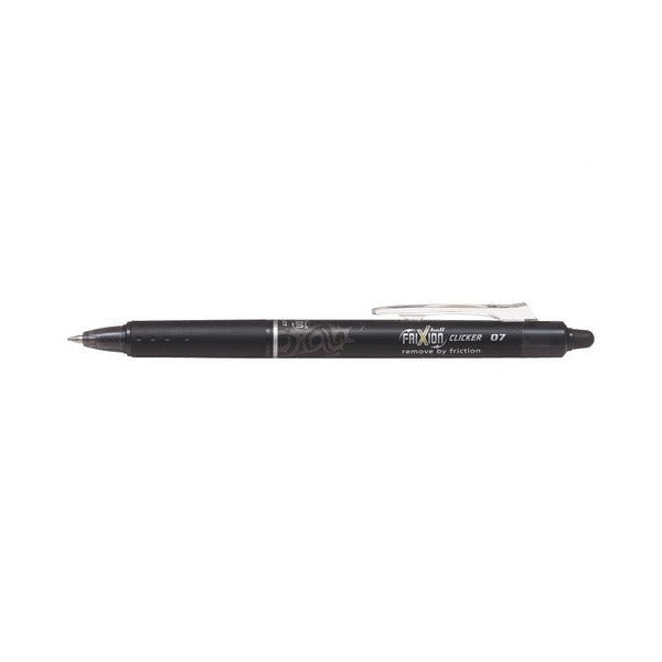 Pilot FriXion Clicker Erasable Retractable Gel Pen Fine Black Box of 12 – view 2