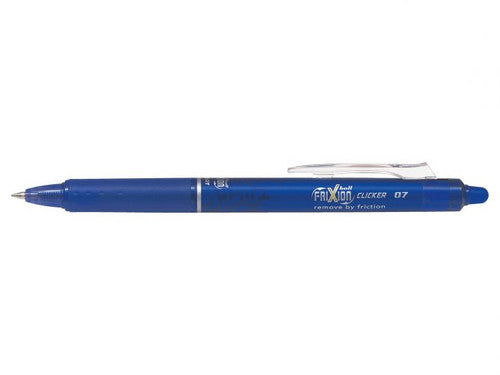 Pilot FriXion Clicker Erasable Retractable Gel Pen Fine Blue Box of 12 – view 2