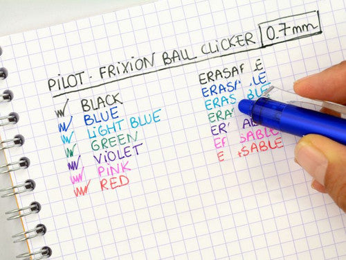 Pilot FriXion Clicker Erasable Retractable Gel Pen Fine Green Box of 12 – view 3