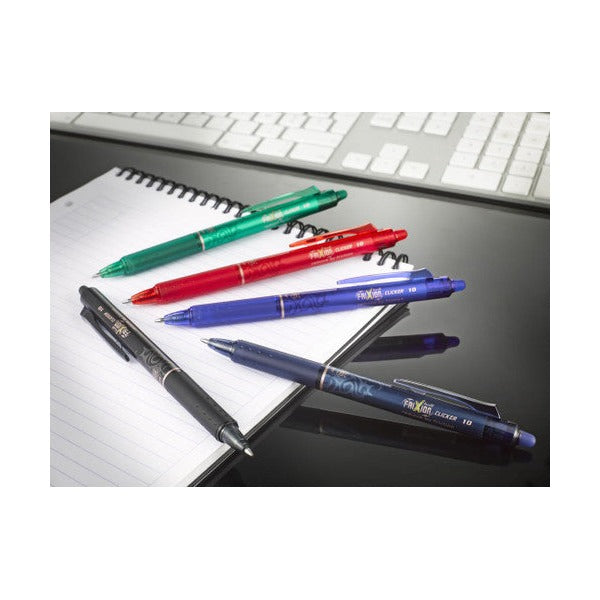 Pilot FriXion Clicker Erasable Retractable Gel Pen Medium Black Box of 12 – view 5