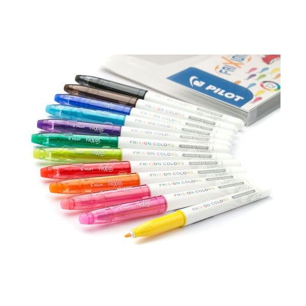 Pilot FriXion Colours Erasable Marker 2.5mm Assorted Wallet of 12 – view 2