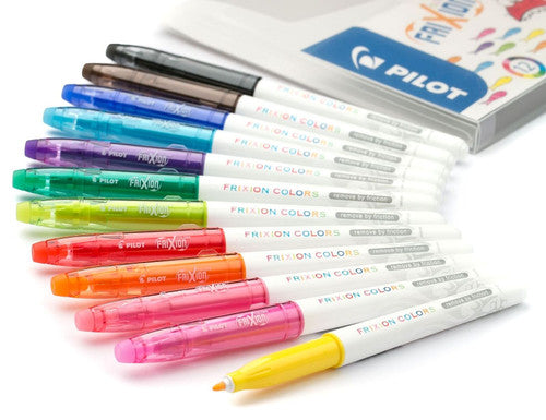 Pilot FriXion Colours Erasable Marker 2.5mm Assorted Wallet of 12 – view 2