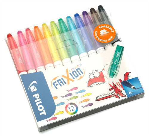 Pilot FriXion Colours Erasable Marker 2.5mm Assorted Wallet of 12 – view 4