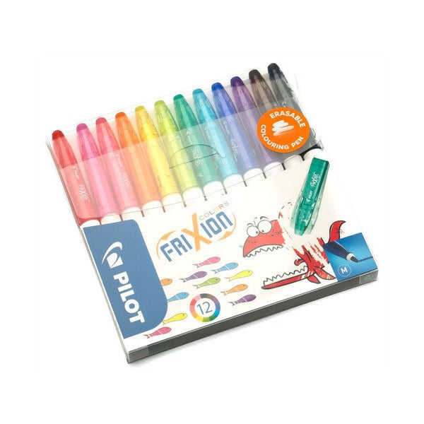 Pilot FriXion Colours Erasable Marker 2.5mm Assorted Wallet of 12 – view 4