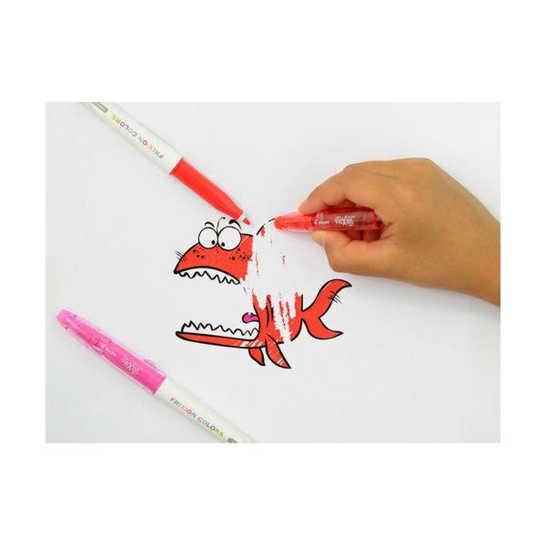 Pilot FriXion Colours Erasable Marker 2.5mm Assorted Wallet of 6 – view 4