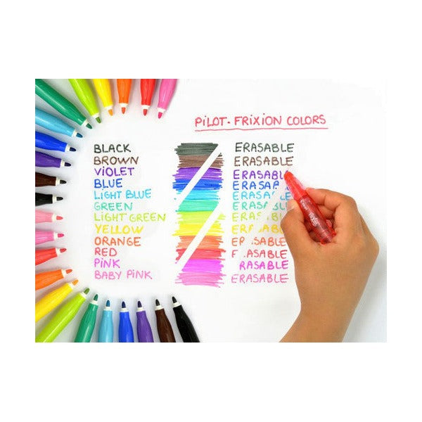 Pilot FriXion Colours Erasable Marker 2.5mm Blue Box of 12 – view 4