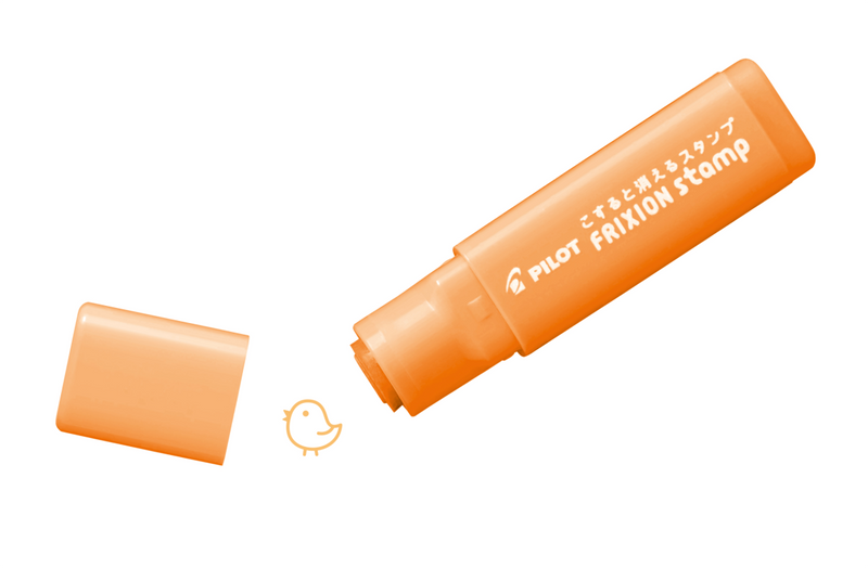 PILOT FriXion Erasable Stamp Chick Apricot Orange Box of 5