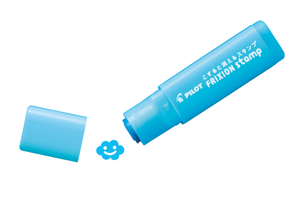 PILOT FriXion Erasable Stamp Cloud Light Blue Box of 5