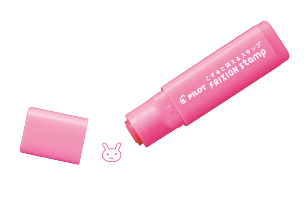 PILOT FriXion Erasable Stamp Flower Pink Box of 5